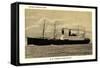 United States Lines, Dampfschiff George Washington-null-Framed Stretched Canvas