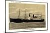 United States Lines, Dampfschiff George Washington-null-Mounted Giclee Print