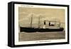 United States Lines, Dampfschiff George Washington-null-Framed Stretched Canvas