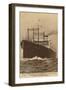 United States Lines Liner Ss President Roosevelt-null-Framed Giclee Print