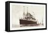 United States Lines, S.S. Cleveland, Dampfschiff-null-Framed Stretched Canvas