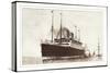 United States Lines, S.S. Cleveland, Dampfschiff-null-Stretched Canvas