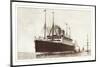 United States Lines, S.S. Cleveland, Dampfschiff-null-Mounted Giclee Print