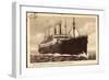 United States Lines, S.S. George Washington, Dampfer-null-Framed Giclee Print