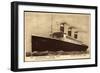 United States Lines, Usl, Dampfschiff S.S. Leviathan-null-Framed Giclee Print