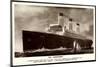 United States Lines, Usl, Dampfschiff S.S. Leviathan-null-Mounted Giclee Print