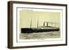 United States Lines, USL, S.S. America, Dampfschiff-null-Framed Giclee Print