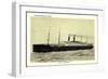 United States Lines, USL, S.S. America, Dampfschiff-null-Framed Giclee Print