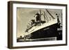 United States Lines, Usl, S.S. United States,Dampfer-null-Framed Giclee Print