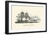 United States & Macedonian-Thomas Birch-Framed Premium Giclee Print