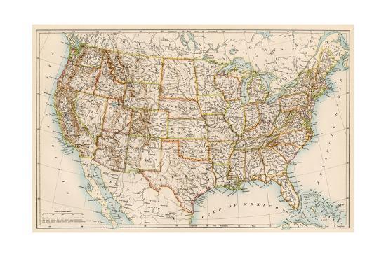 United States Map 1870 united-states-map-1870