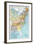 United States Map, C1791-null-Framed Giclee Print