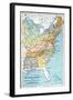 United States Map, C1791-null-Framed Giclee Print