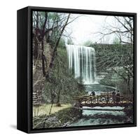 United States (Minnesota), Waterfalls-Leon, Levy et Fils-Framed Stretched Canvas