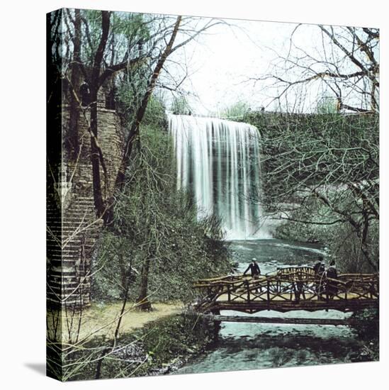 United States (Minnesota), Waterfalls-Leon, Levy et Fils-Stretched Canvas