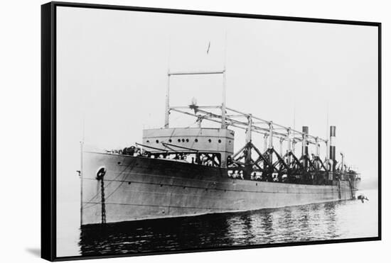United States Navy Collier USS Cyclops-null-Framed Stretched Canvas