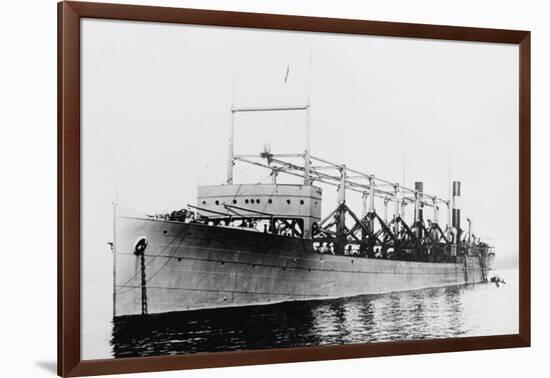 United States Navy Collier USS Cyclops-null-Framed Photographic Print