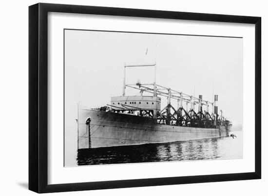 United States Navy Collier USS Cyclops-null-Framed Photographic Print