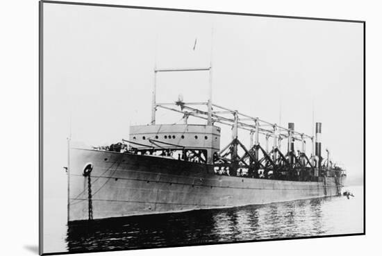 United States Navy Collier USS Cyclops-null-Mounted Photographic Print