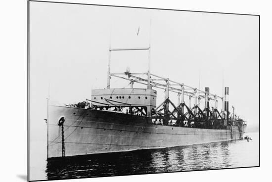 United States Navy Collier USS Cyclops-null-Mounted Photographic Print
