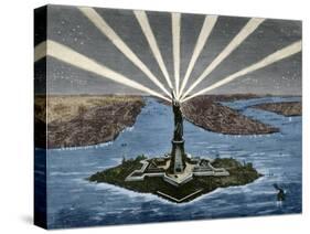 United States. New York. Statue of Liberty-null-Stretched Canvas