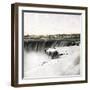 United States, Niagara Falls under the Snow-Leon, Levy et Fils-Framed Photographic Print