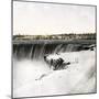 United States, Niagara Falls under the Snow-Leon, Levy et Fils-Mounted Photographic Print