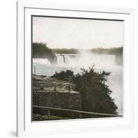 United States, Niagara Falls-Leon, Levy et Fils-Framed Photographic Print