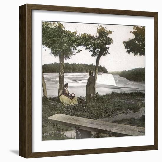 United States, Niagara Falls-Leon, Levy et Fils-Framed Photographic Print