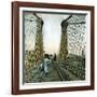 United States (Niagara), the Railroad Bridge-Leon, Levy et Fils-Framed Photographic Print