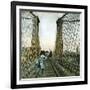 United States (Niagara), the Railroad Bridge-Leon, Levy et Fils-Framed Photographic Print