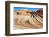 United States of America, Arizona, North Coyote Buttes-Mark Sykes-Framed Photographic Print