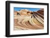 United States of America, Arizona, North Coyote Buttes-Mark Sykes-Framed Photographic Print