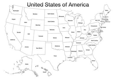 united states of america map usa coloring art poster print posters allposters com