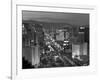 United States of America, Nevada, Las Vegas, Elevated Dusk View of the Hotels and Casinos Along the-Gavin Hellier-Framed Photographic Print