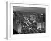 United States of America, Nevada, Las Vegas, Elevated Dusk View of the Hotels and Casinos Along the-Gavin Hellier-Framed Photographic Print