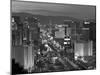 United States of America, Nevada, Las Vegas, Elevated Dusk View of the Hotels and Casinos Along the-Gavin Hellier-Mounted Photographic Print