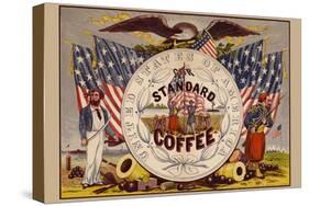 United States of America, Our Standard Coffee-A. Holland-Stretched Canvas