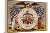 United States of America, Our Standard Coffee-A. Holland-Mounted Premium Giclee Print