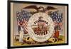 United States of America, Our Standard Coffee-A. Holland-Framed Art Print