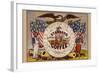 United States of America, Our Standard Coffee-A. Holland-Framed Art Print