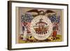 United States of America, Our Standard Coffee-A. Holland-Framed Art Print