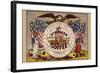 United States of America, Our Standard Coffee-A. Holland-Framed Art Print