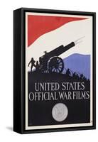 United States Official War Films Poster-null-Framed Stretched Canvas