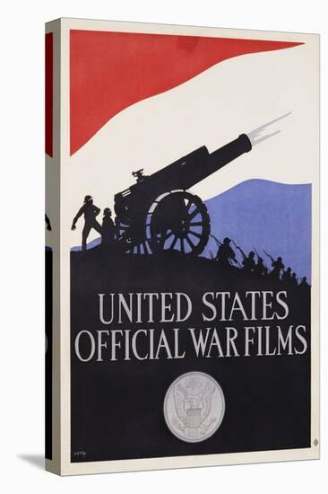 United States Official War Films Poster-null-Stretched Canvas