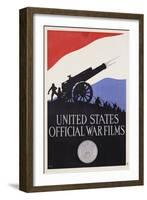 United States Official War Films Poster-null-Framed Giclee Print