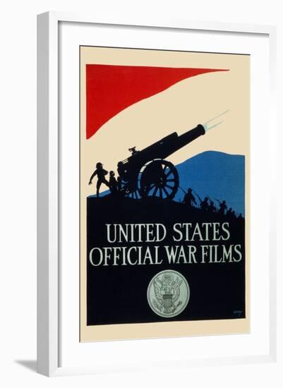 United States Official War Films-U.S. Gov't-Framed Art Print