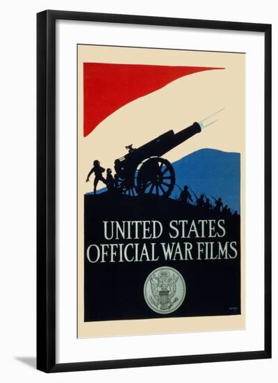 United States Official War Films-U.S. Gov't-Framed Art Print