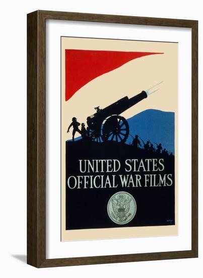 United States Official War Films-U.S. Gov't-Framed Art Print