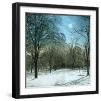 United States (Ohio), a Winter Morning-Leon, Levy et Fils-Framed Photographic Print